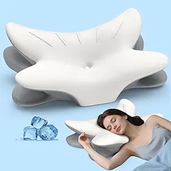 Ergonomic Cervical Neck Pillow for Sleep Comfort