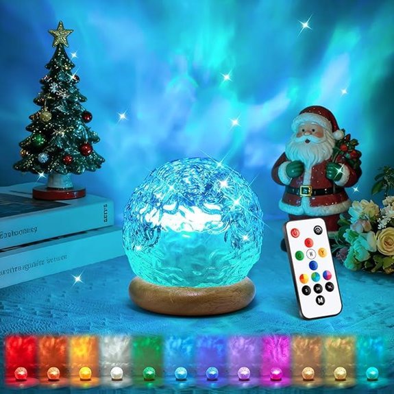 Teen Girl Ocean Lamp with Remote and 18 Colors