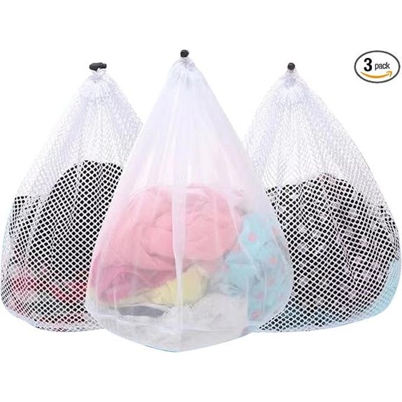 3 Pack Mesh Laundry Bags for Delicates and Toys