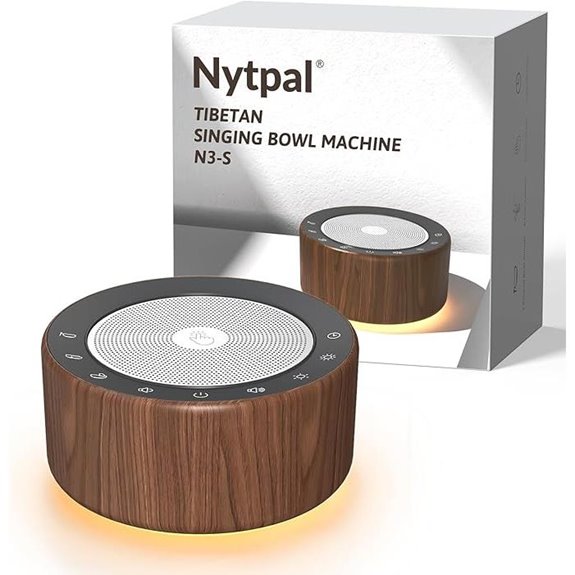 Tibetan Meditation Singing Bowl Machine with Healing Sounds