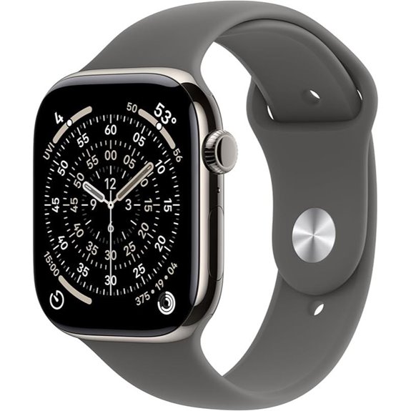 Apple Watch Series 11 GPS + Cellular 46mm Titanium