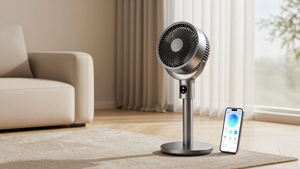 top app controlled smart fans