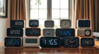 top battery backup alarm clocks