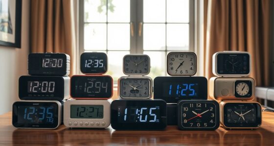 top battery backup alarm clocks