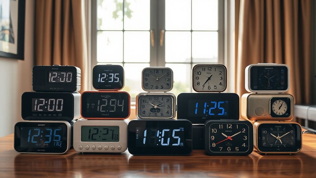top battery backup alarm clocks