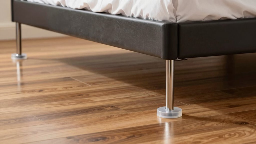 top bed leg protectors