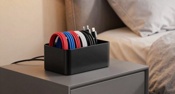 top bedside cable organizers