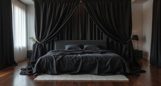 top blackout canopy curtain options