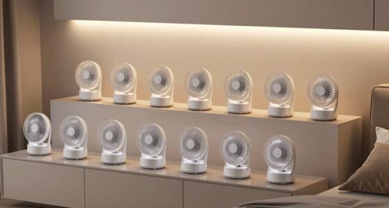 top bladeless bedroom fans