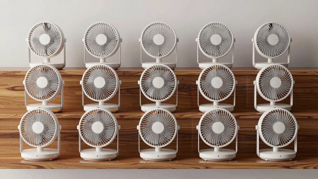 top silent oscillating fans