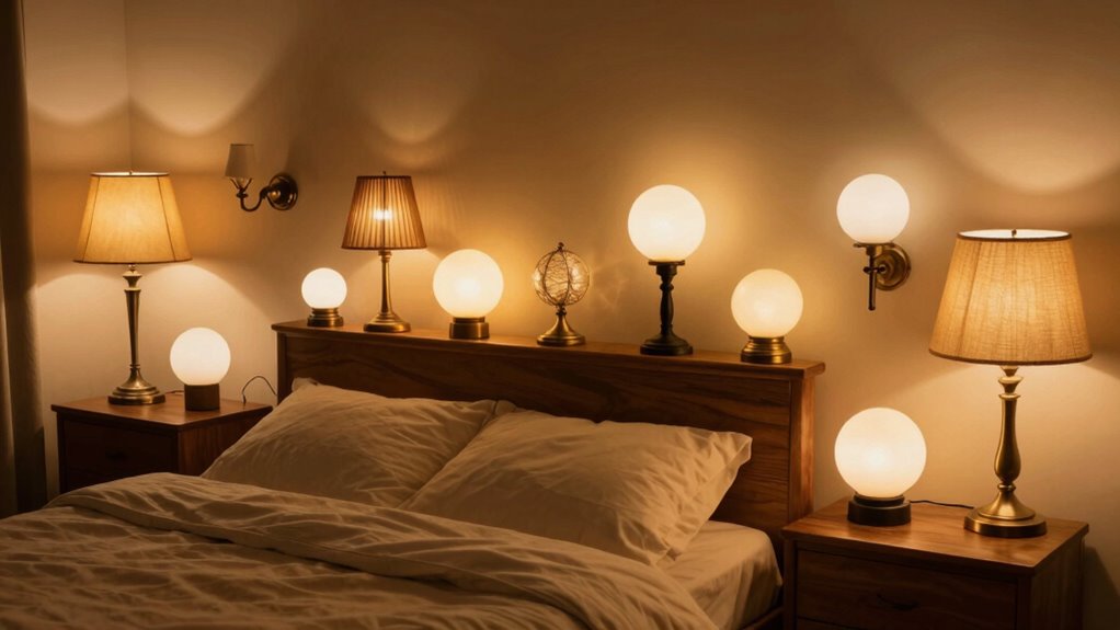 top warm light bedside lamps