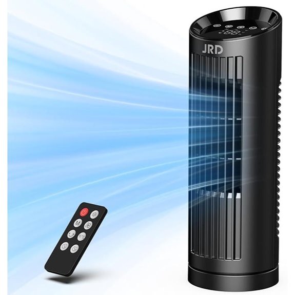JRD 13 Tower Fan with Remote and Touch Screen