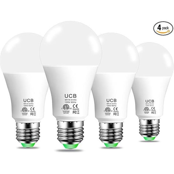 UCB Alexa Tunable LED Light Bulbs 4-Pack