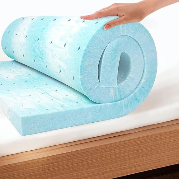 EGO 2 Twin Gel Memory Foam Mattress Topper