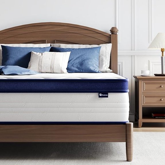 Avenco Twin Mattress with Pocket Springs and Edge Support