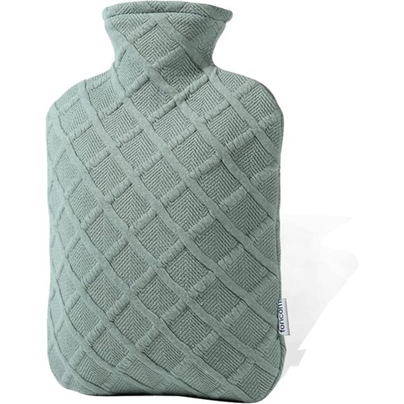 FORICOM 2L Hot Water Bottle with Cover