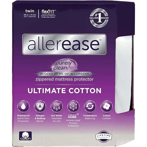 AllerEase Ultimate Twin Mattress Protector