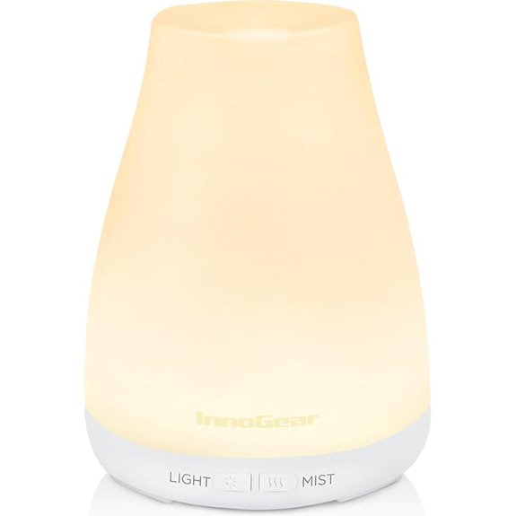 InnoGear Ultrasonic Aromatherapy Diffuser with LED & Mist