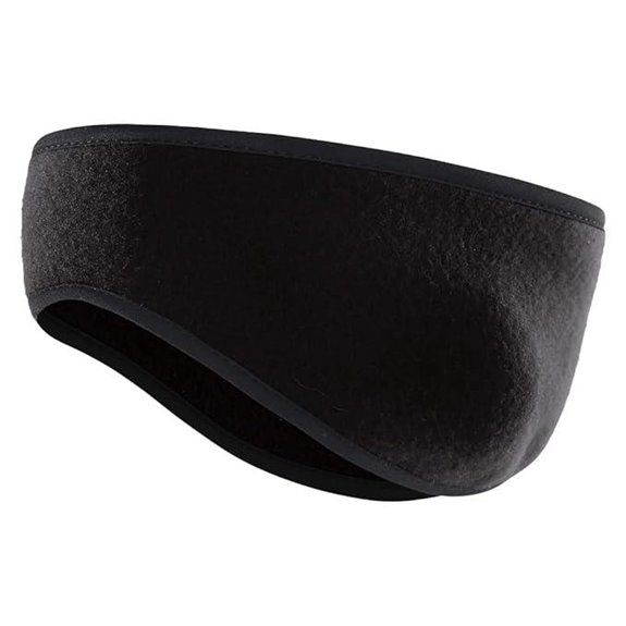 Ear Warmers for Men and Women Black Headband