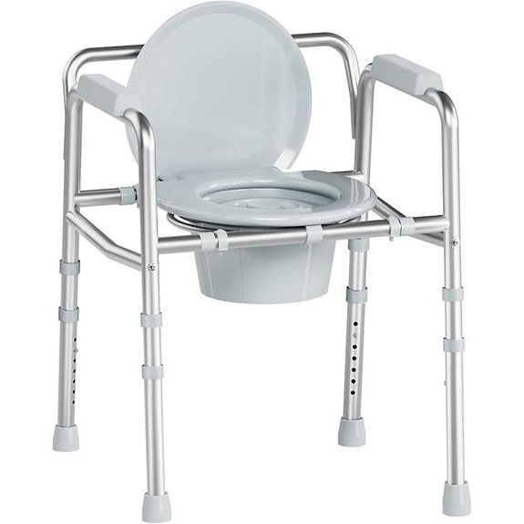 versatile bedside commode chair