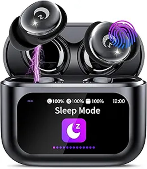 Sleep Earbuds Bluetooth 5.4 Waterproof 48H Playtime