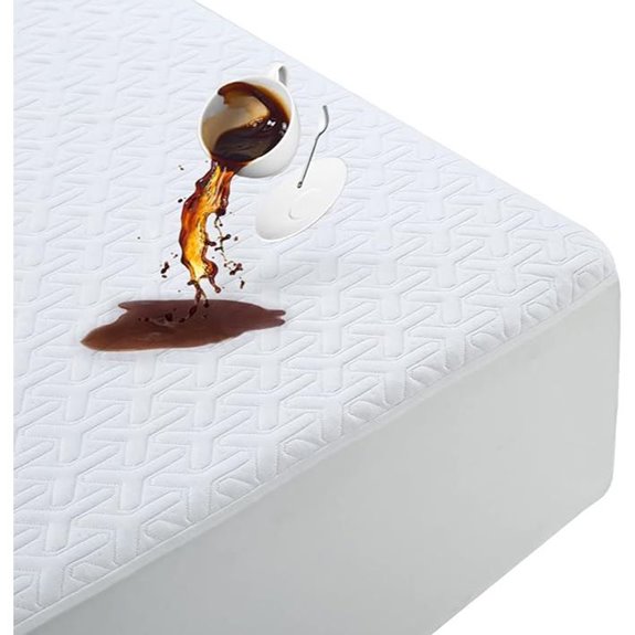 Waterproof Queen Mattress Protector with Cooling and Breathable Features