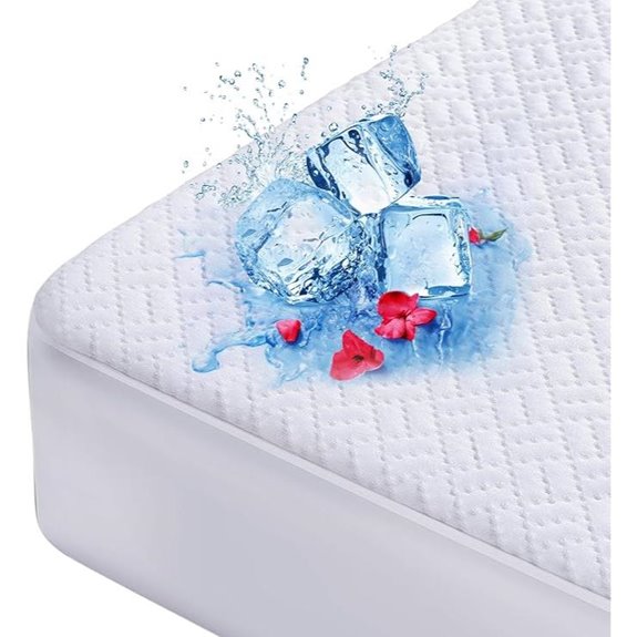 Cooling Waterproof Queen Mattress Protector