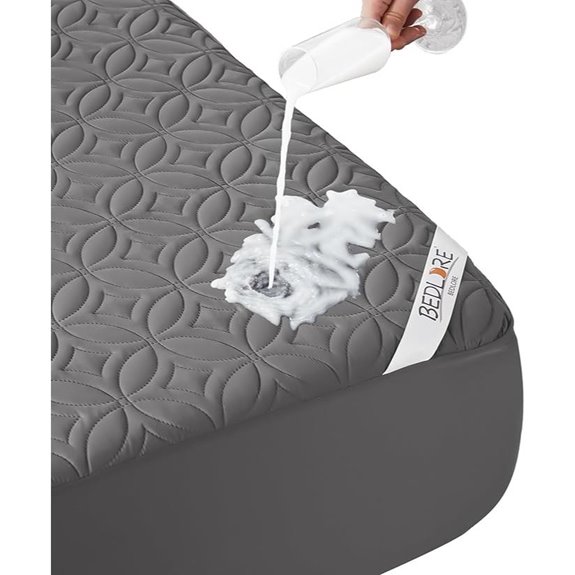 Waterproof Queen Mattress Protector with Deep Pocket