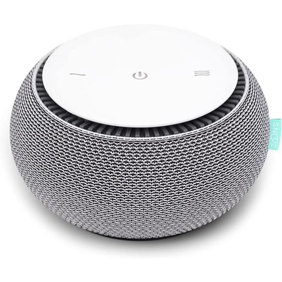 SNOOZ White Noise Machine with Fan for Sleep