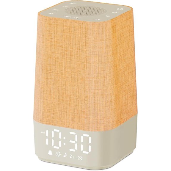 White Noise Sound Machine with Sunrise Alarm and Night Light