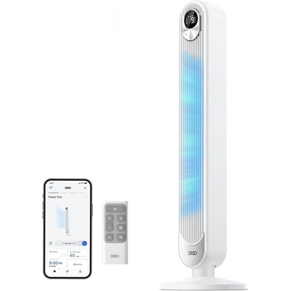 Dreo Tower Fan with WiFi Voice Control