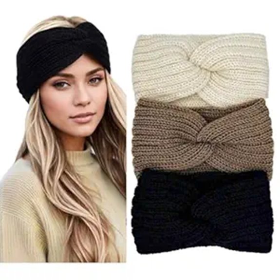 Huachi Winter Ear Warmer Headbands for Women