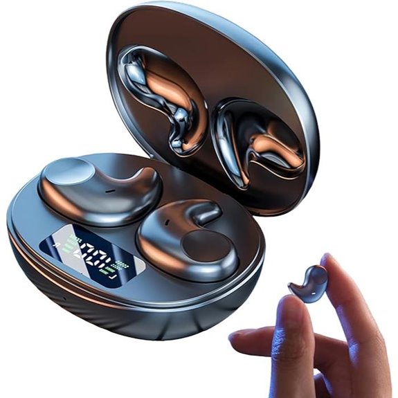 M52 Sleep Earbuds with Power Display