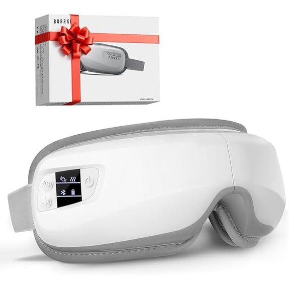 Heated Bluetooth Eye Massager for Relaxation