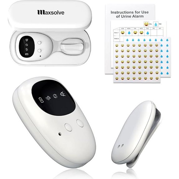 Wireless Bed Wetting Alarm with USB-C Rechargeable