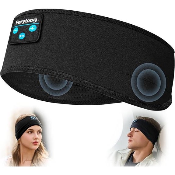 Perytong Sleep Headphones Wireless Bluetooth Sports Headband