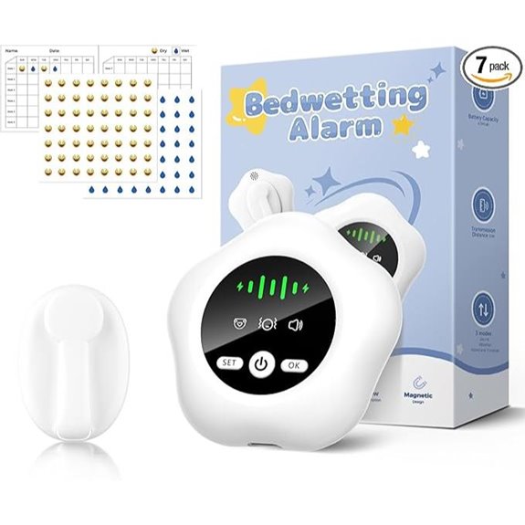 Wireless Bed Wetting Alarm with USB-C Rechargeable