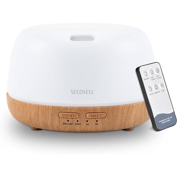 300ML Essential Oil Diffuser with LED Lights and Remote