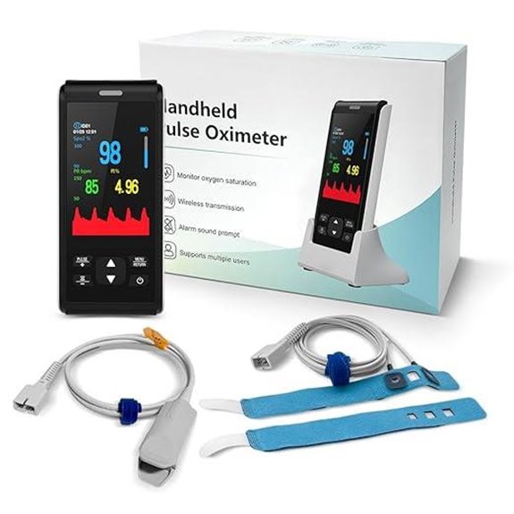 Infant Pulse Oximeter for SpO2 and Heart Rate