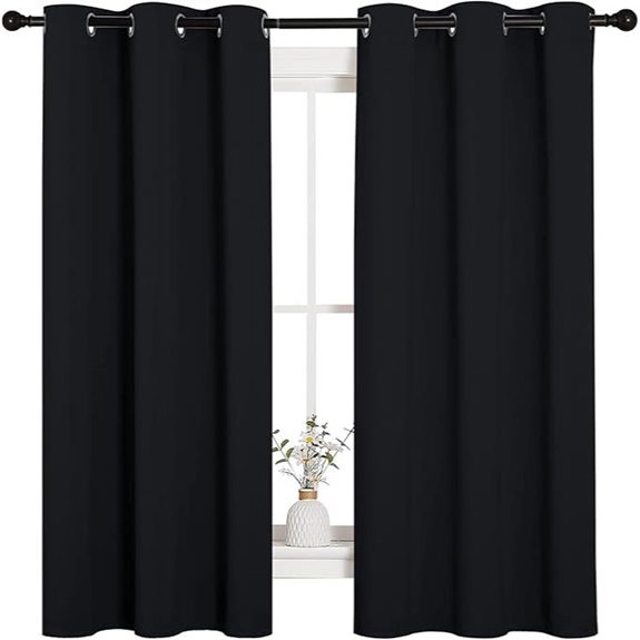 NICETOWN Blackout Curtains 2 Panels 42x63 Inches