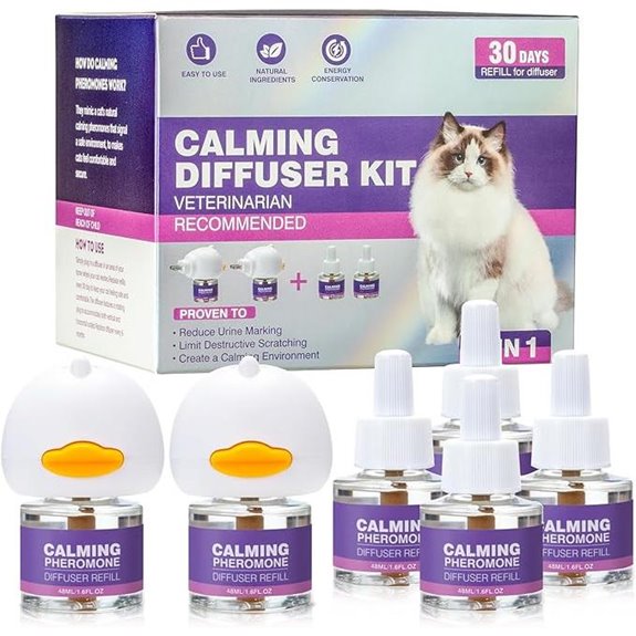Cat Calming Pheromone Diffuser for Anxiety Relief