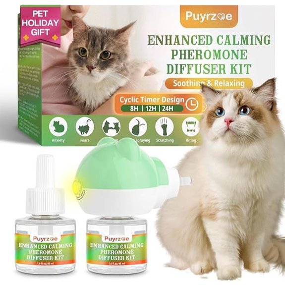 Cat Calming Diffuser Kit with Refills