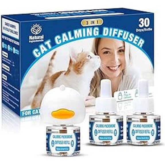 Cat Calming Pheromones Diffuser 3-in-1 Kit