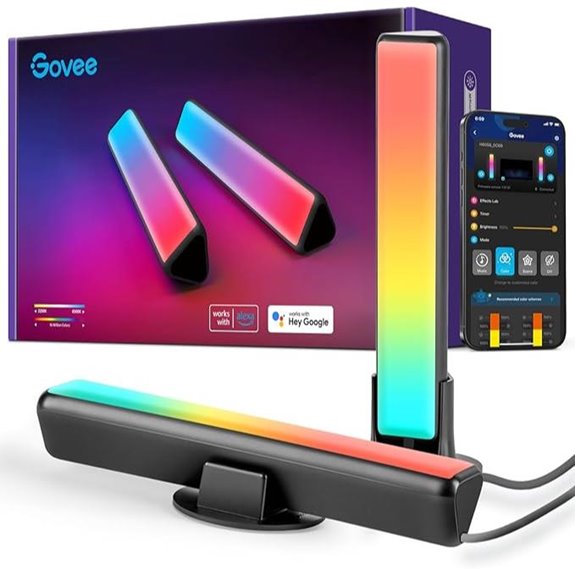 Govee RGBICWW Smart LED TV Backlights with Scenes