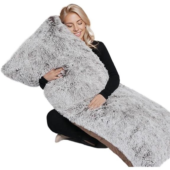 ZonLi Fluffy Full Body Pillow for Sleeping