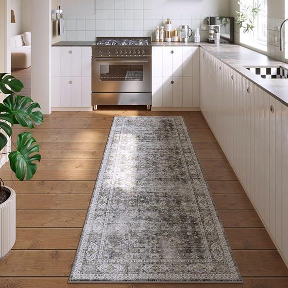 Rugcomf Runner Rug for Hallways and Kitchen