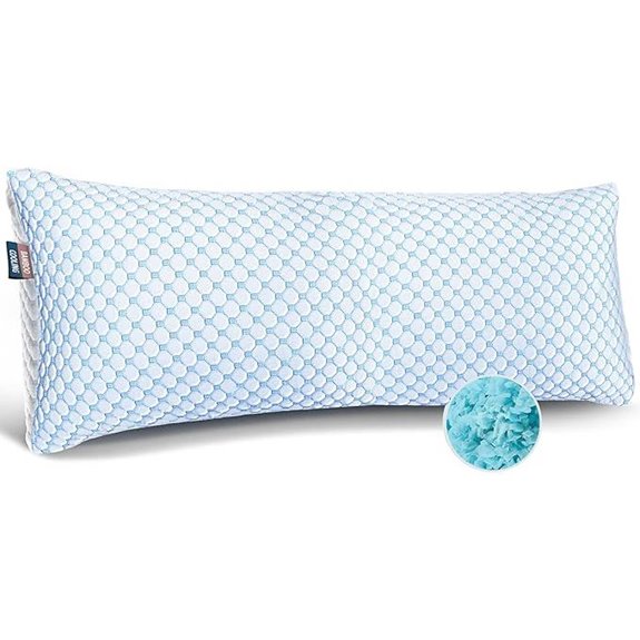Nestl Cooling Body Pillow with Gel for Hot Sleepers