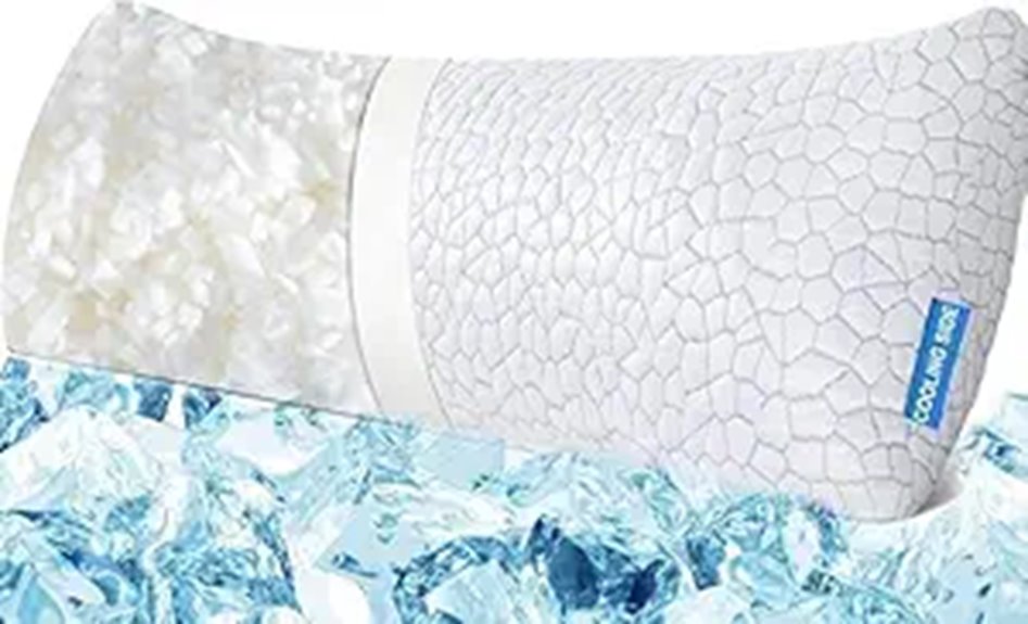 QUTOOL Cooling Body Pillow with Removable Cover