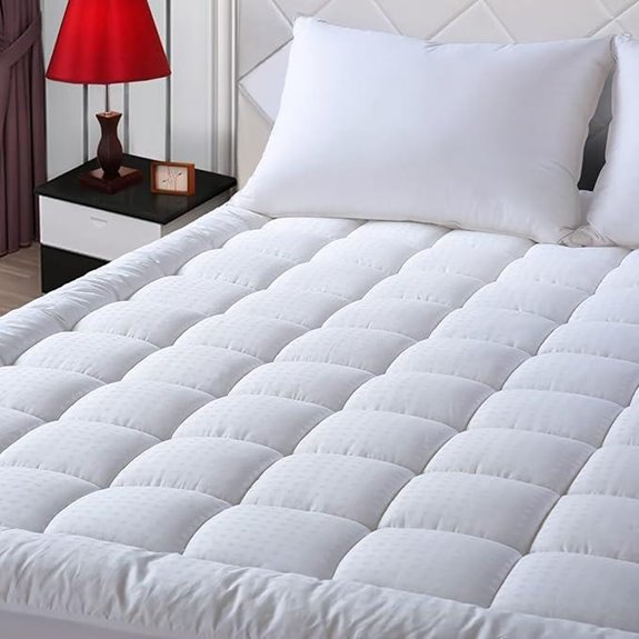 EASELAND Queen Mattress Pad with Cooling Top