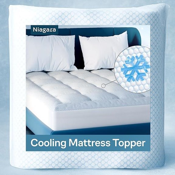Niagara Cooling Queen Mattress Topper